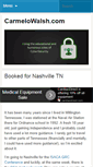 Mobile Screenshot of carmelowalsh.com